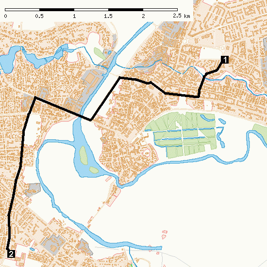 Lutsk map