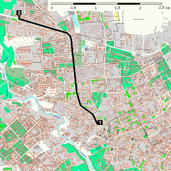 Zhitomir map